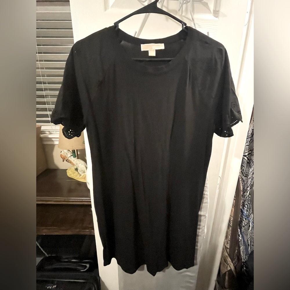 Michael Kors casual dress with decorative sleeves NWOT size medium